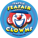 Seafair Clown Sticker